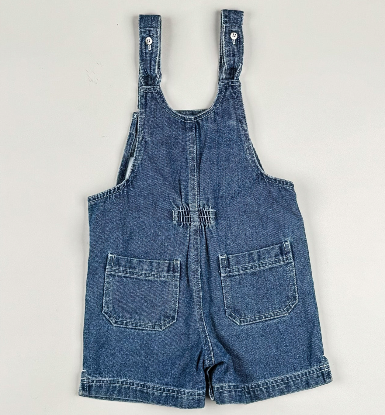 Shortalls in blue