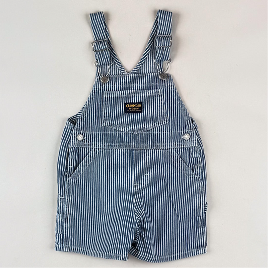 Vintage Hickory Stripe OshKosh Shortalls