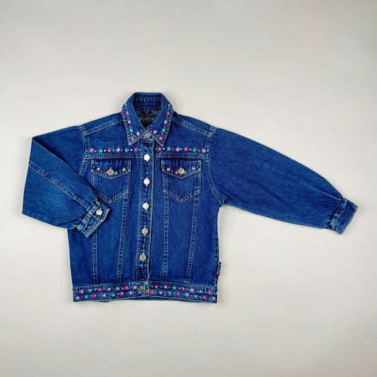 Denim Jacket in blue and multi