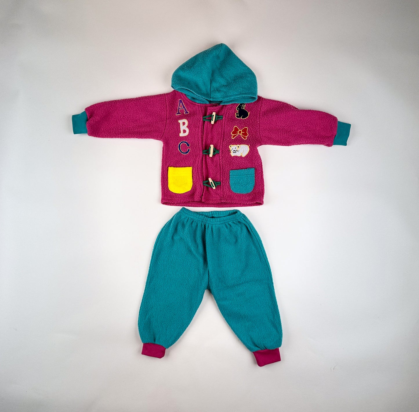 Vintage Matching Fleece Set