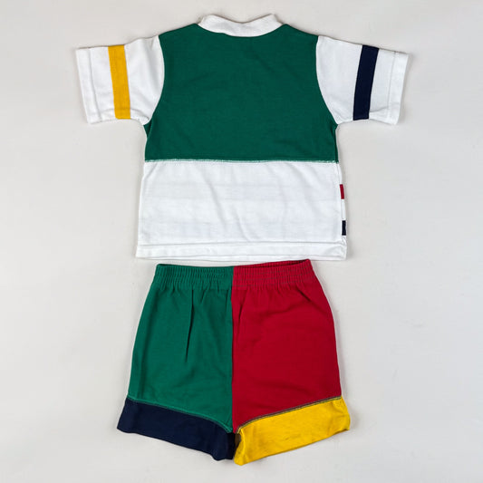 NWOT Vintage Color Block Set