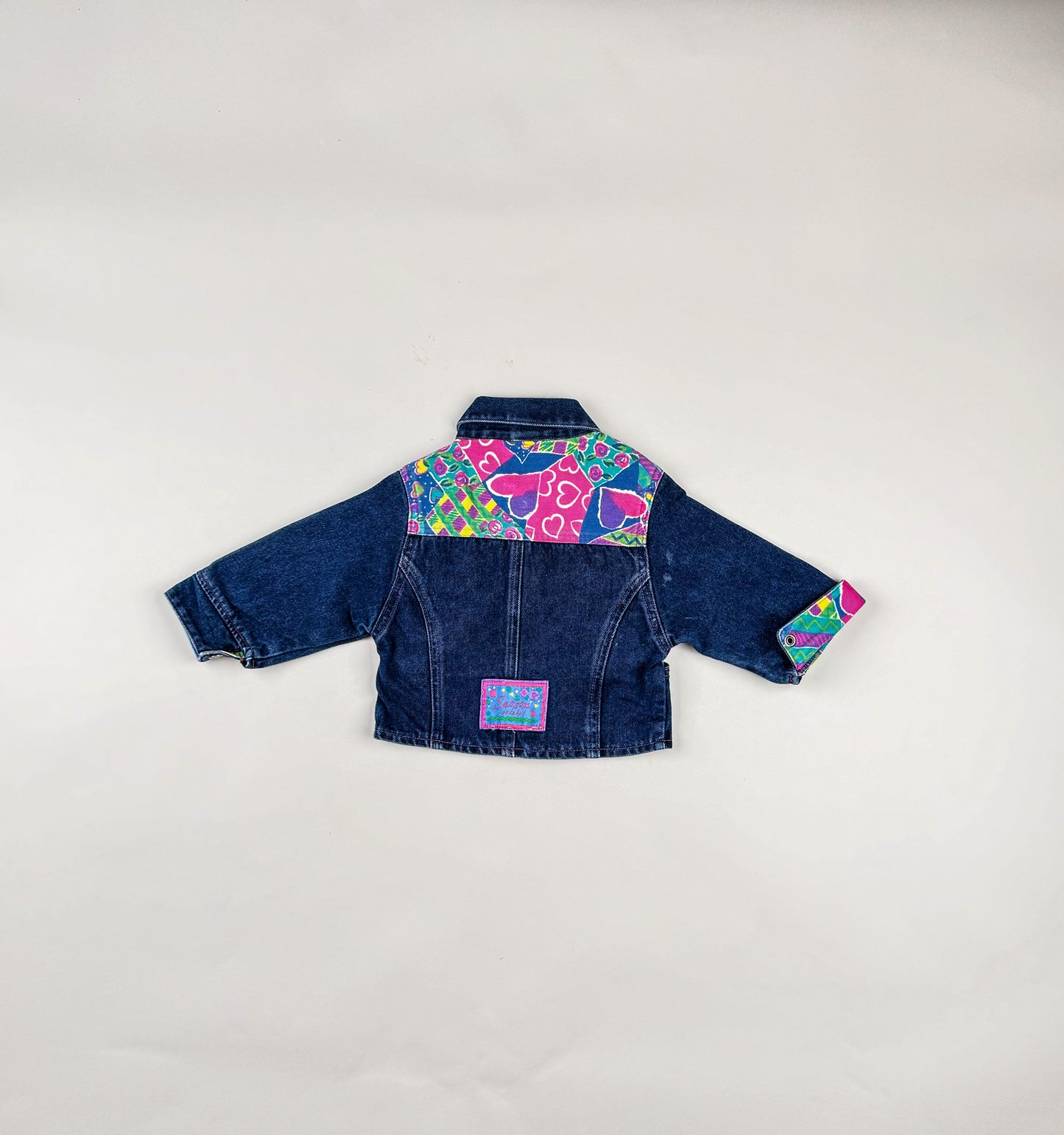 Denim Jacket in blue and multi