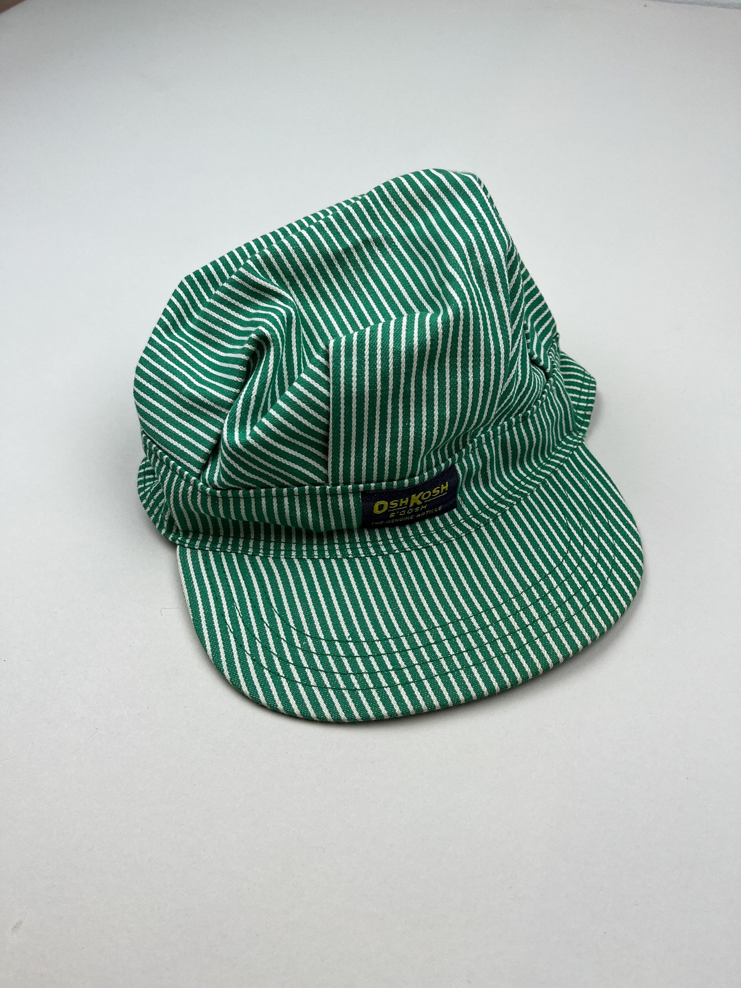 Vintage OshKosh Hickory Stripe Cap