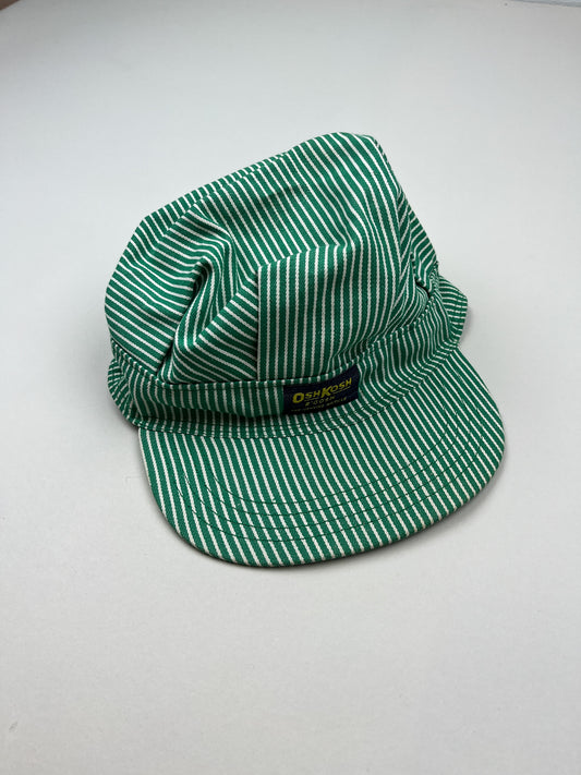 Vintage OshKosh Hickory Stripe Cap