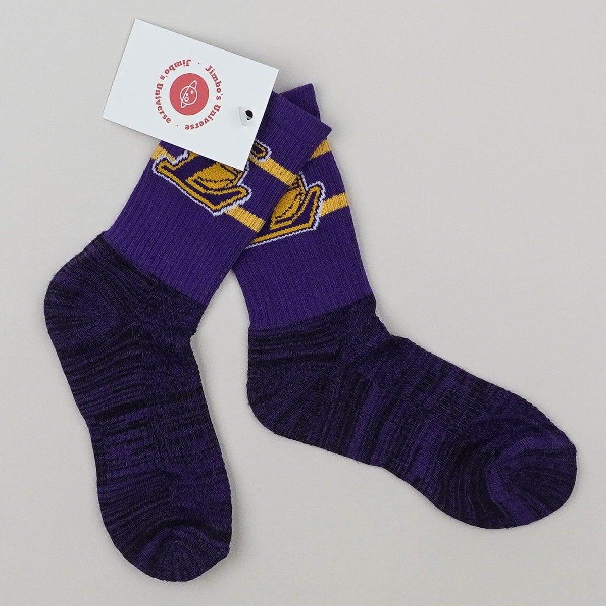 NWT NBA Los Angeles Lakers Socks