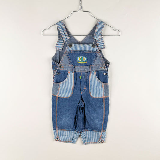 Overalls in blue