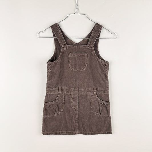 Corduroy Dress in brown