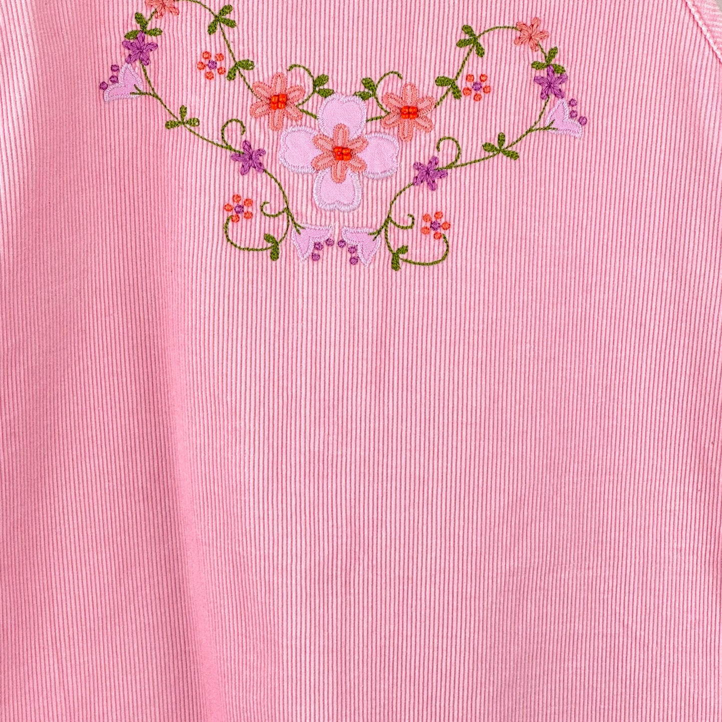 Corduroy Dress in pink