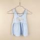 Velvet Dresss in blue