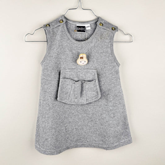 Fleece Dresss in grey