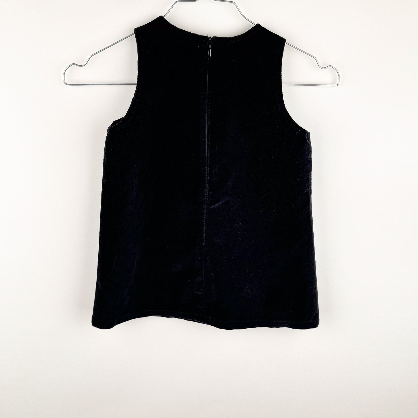 Velvet Dress with Embroidery