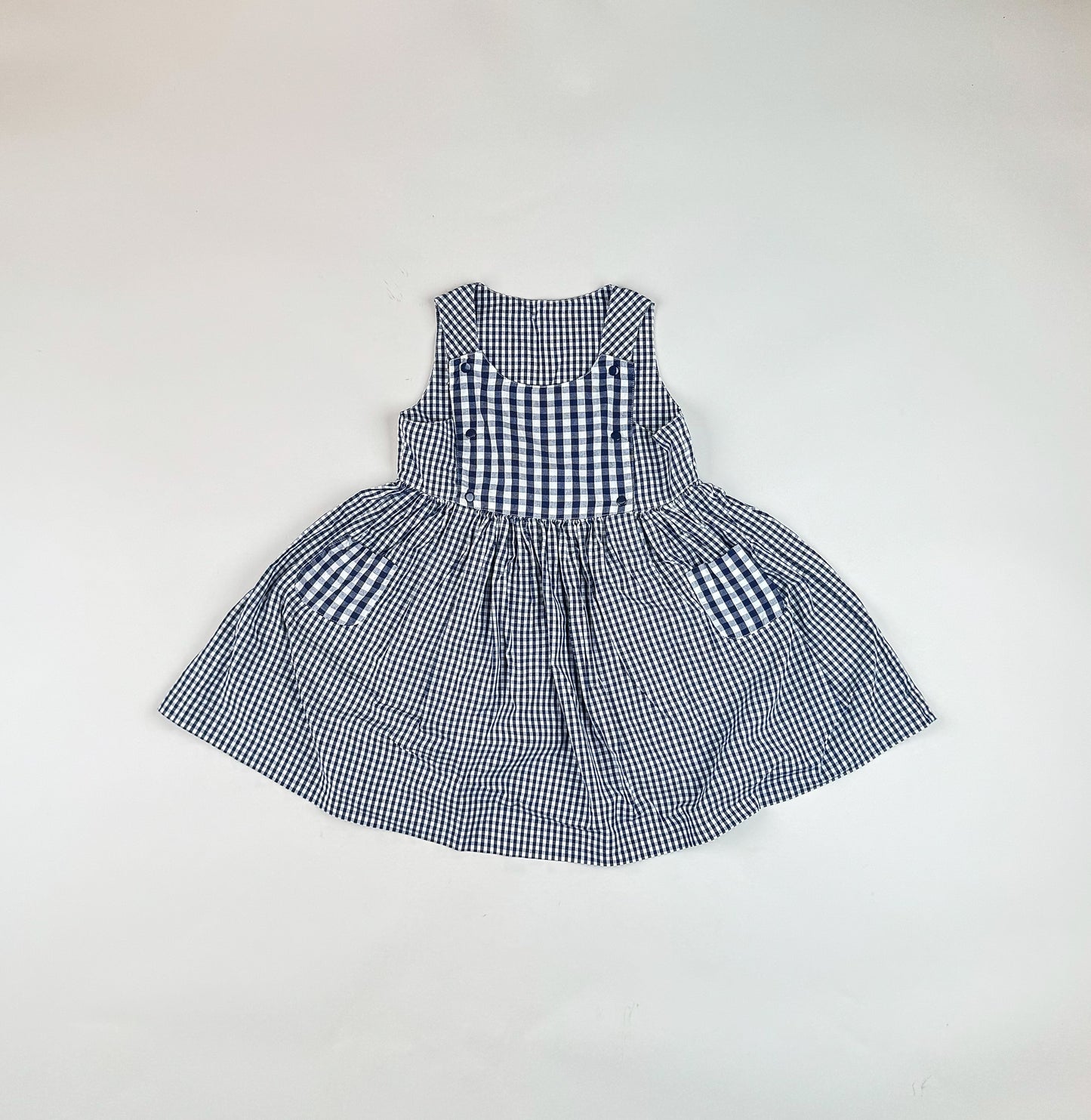 Checked Vintage Dress