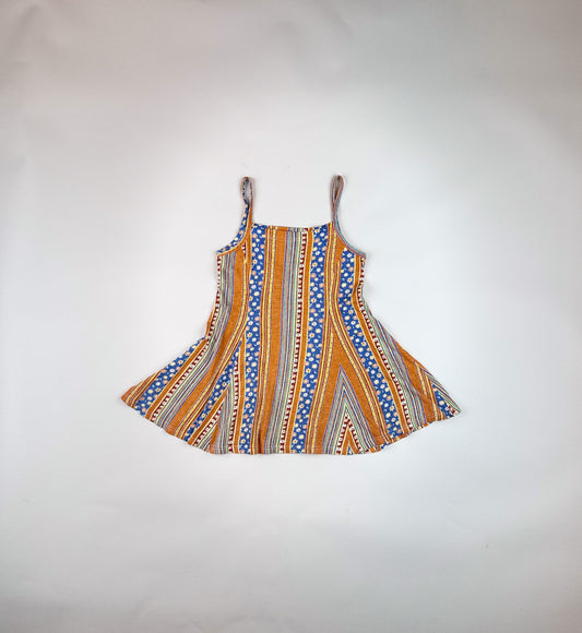 Colorful Vintage Mini Dress