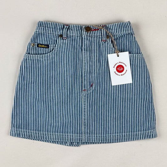 Vintage OshKosh Hickory Stripe Denim Skirt
