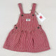 Red OshKosh Hickory Striped Dress