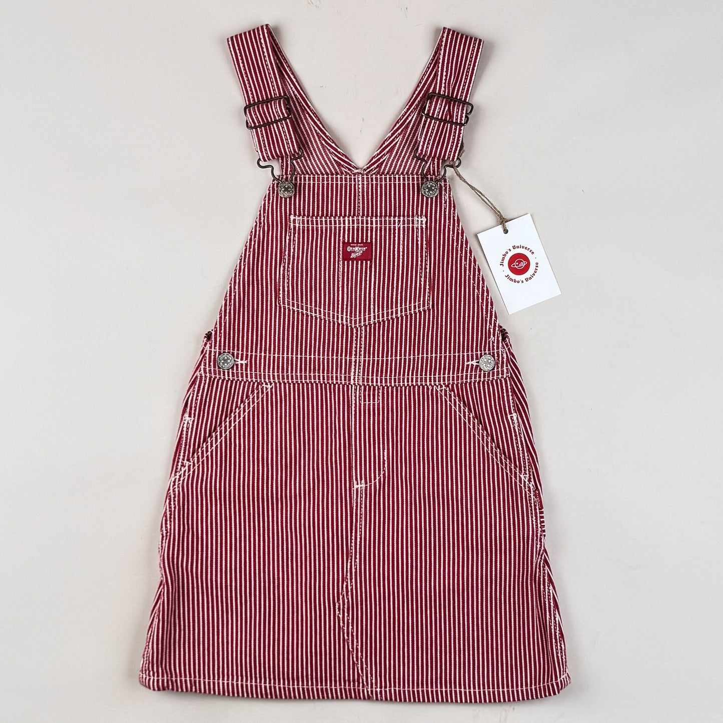 Vintage OshKosh Hickory Stripe Dress