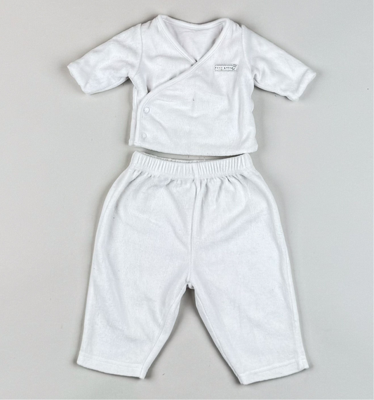 Matching Set in white