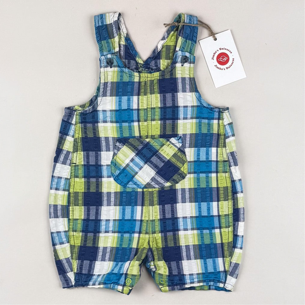 Checkered Shortalls