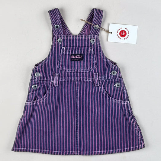 Vintage OshKosh Hickory Stripe Dress
