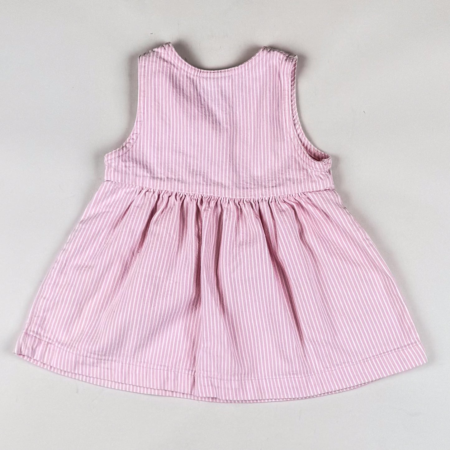 Vintage OshKosh Hickory Stripe Dress