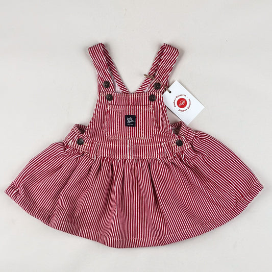 Red OshKosh Hickory Stripe Dress