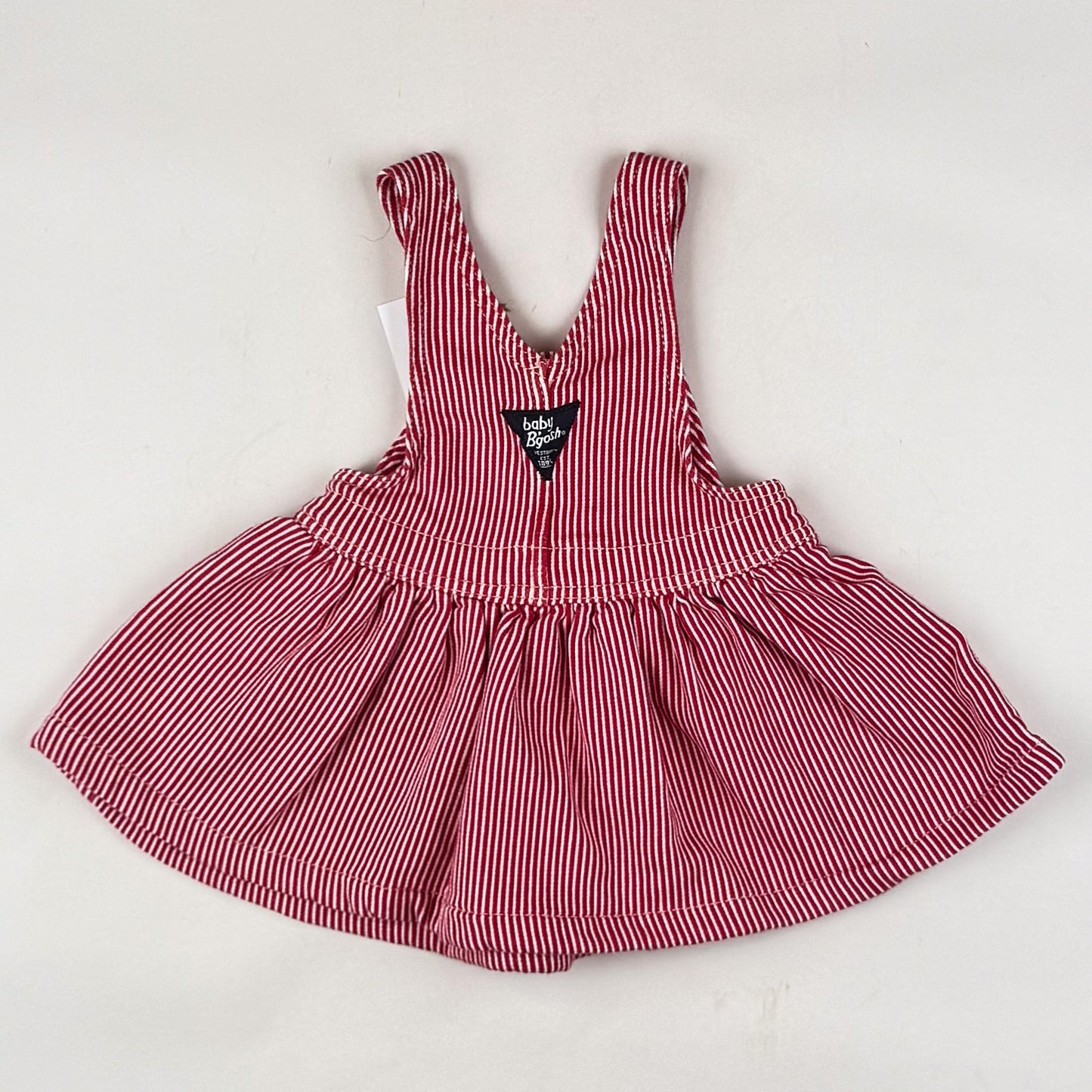 Red OshKosh Hickory Stripe Dress