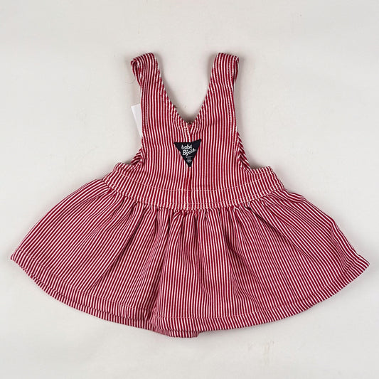 Red OshKosh Hickory Stripe Dress