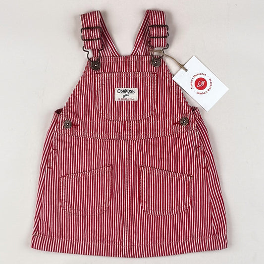 Red OshKosh Hickory Stripe Dress