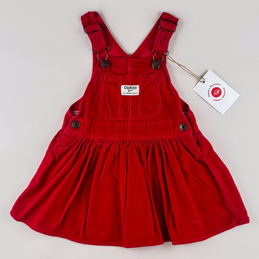 OshKosh Red Corduroy Dress