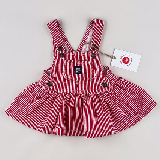 OshKosh Red Hickory Stripe Dress