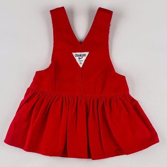 OshKosh Red Corduroy Dress