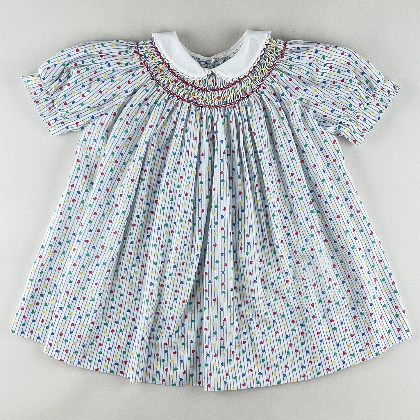 Vintage Dress with Hearts