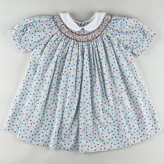Vintage Dress with Hearts