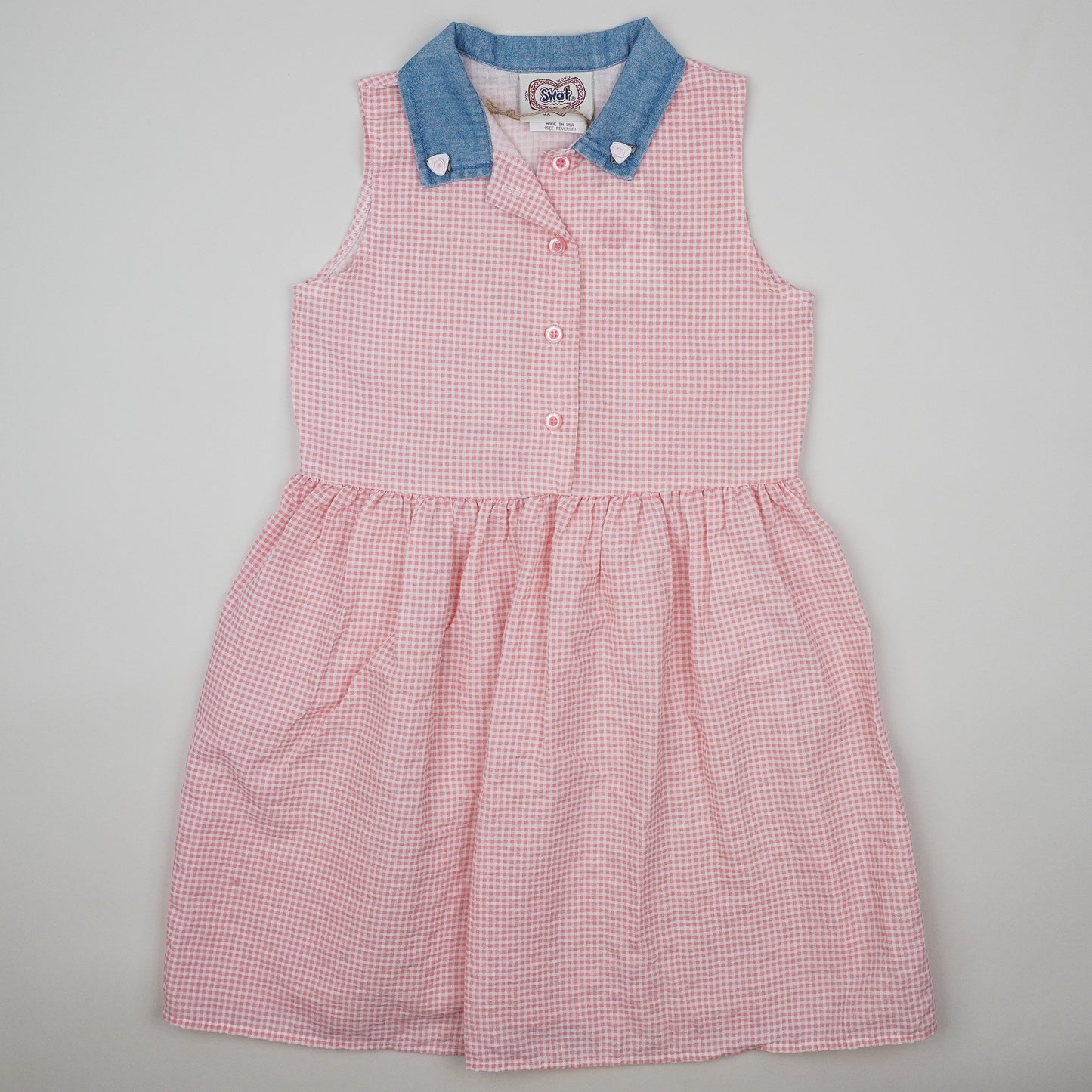 Vintage Checkered Dress