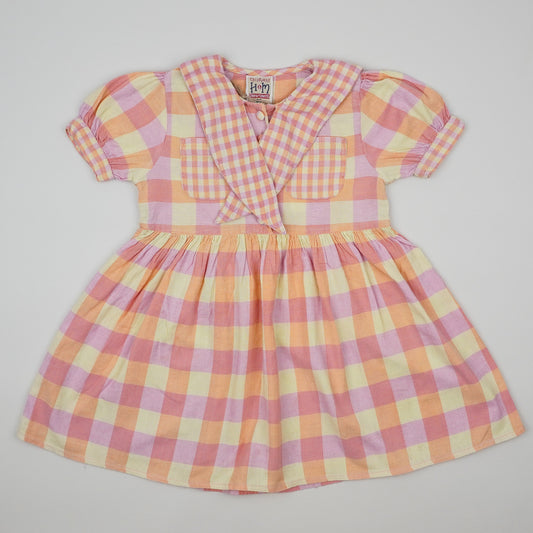 Vintage Checkered Dress