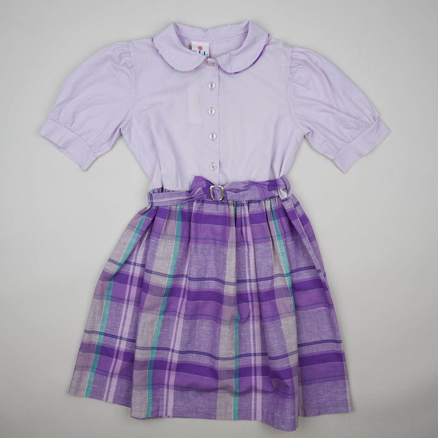 Vintage Checkered Dress