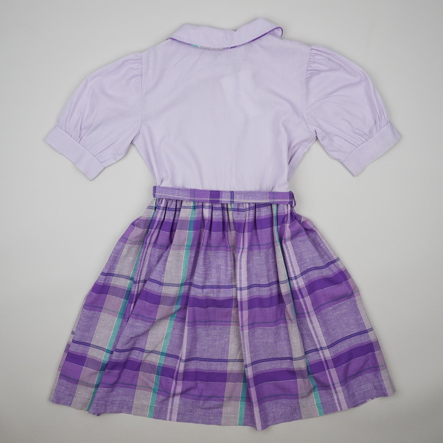 Vintage Checkered Dress