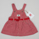 Red Vintage OshKosh Hickory Stripe Dress