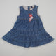 Vintage GAP Denim Dress with Embroidery
