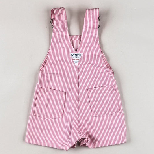 Vintage Hickory Stripe OshKosh Shortalls