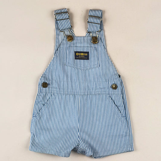 Vintage Hickory Stripe OshKosh Shortalls