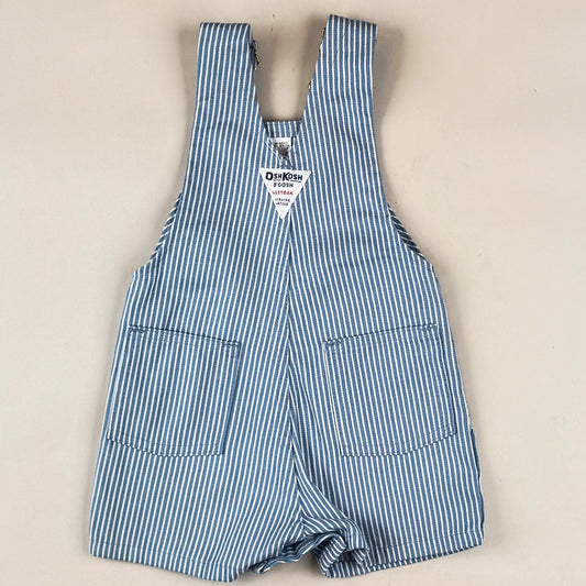 Vintage Hickory Stripe OshKosh Shortalls