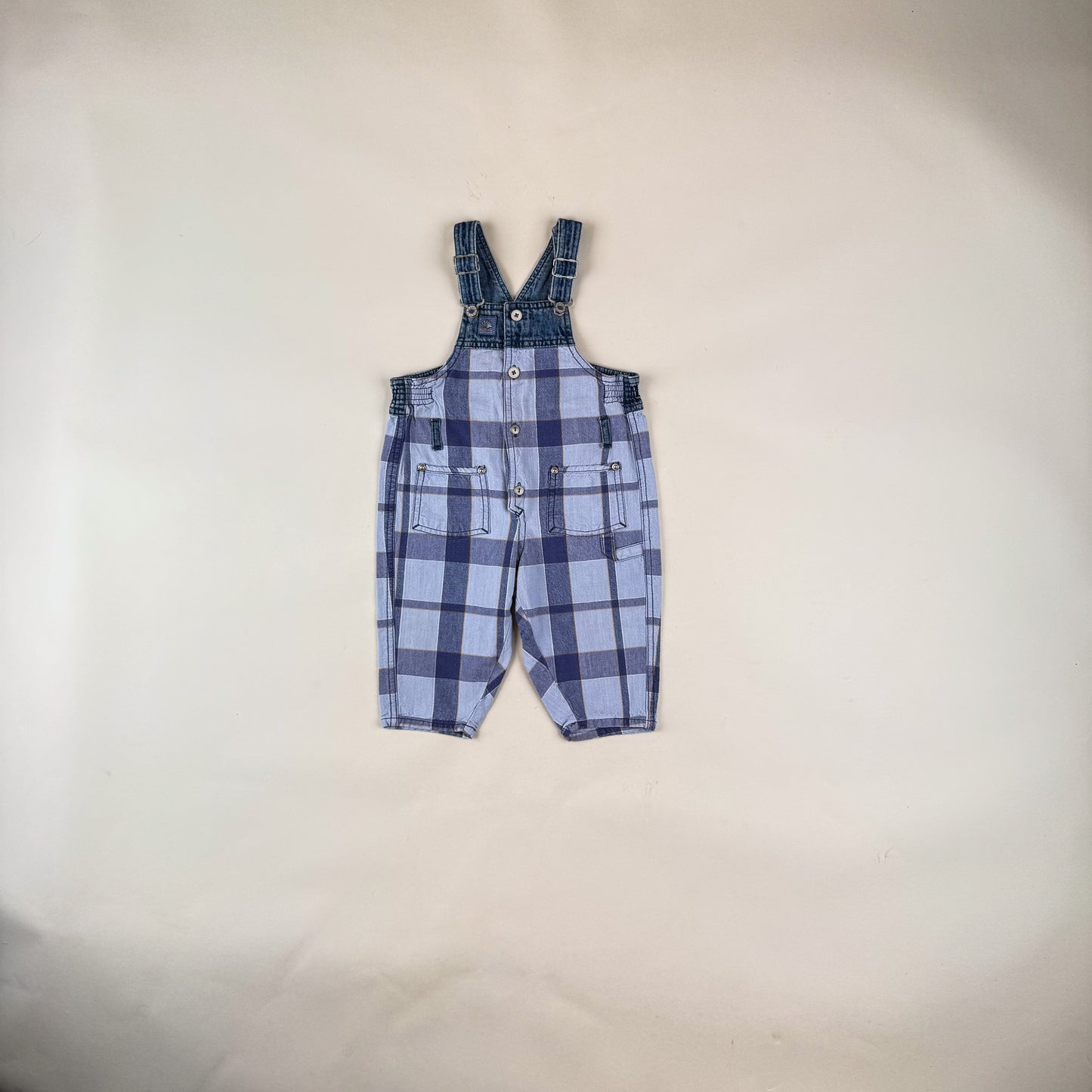 Vintage Hickory Stripe OshKosh Shortalls