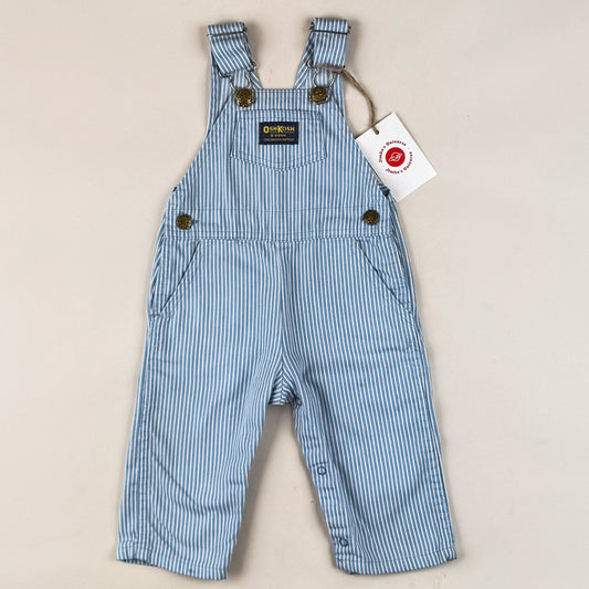 Vintage OshKosh Hickory Stripe Overalls
