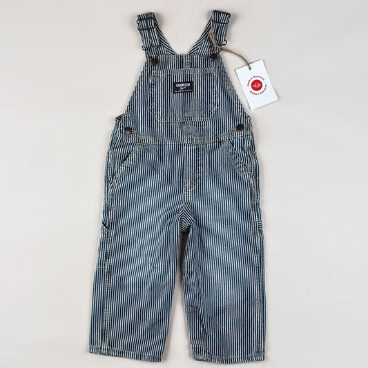 OshKosh Hickory Stripe Overalls