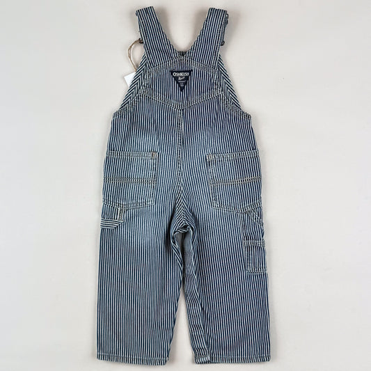 OshKosh Hickory Stripe Overalls
