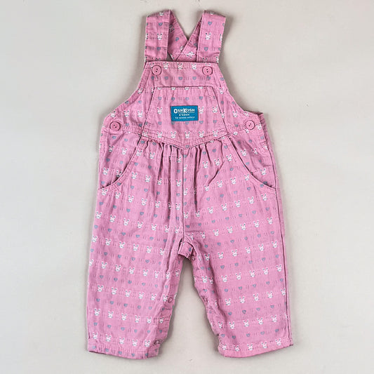 Vintage OshKosh Overalls with Embroidery