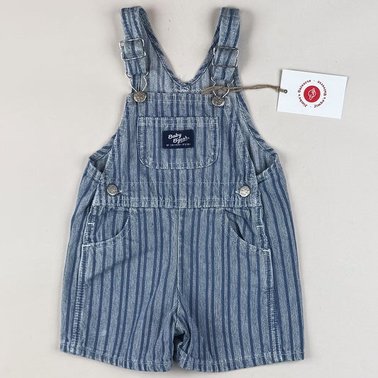 Striped Vintage OshKosh Shortalls