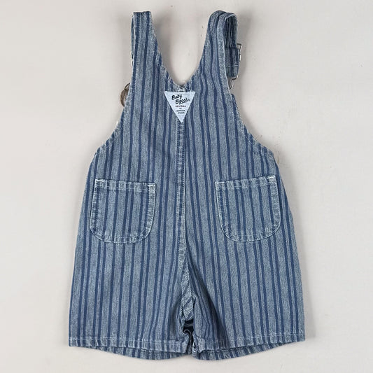 Striped Vintage OshKosh Shortalls