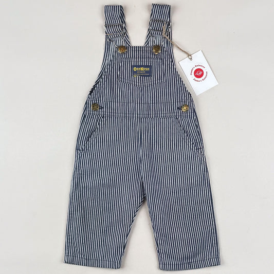 Vintage OshKosh Hickory Striped Overalls
